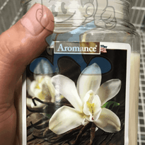 Aromance Scented Candle Vanilla Lighting & Décor