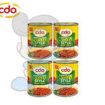 Cdo Corned Beef In Sweet Style Pasta Sauce (4 X 260 G) Groceries