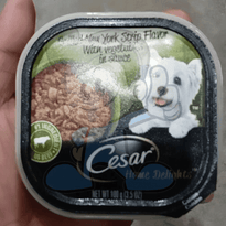 Cesar Home Delights Grilled New York Strip Flavor With Vegetables In Sauce (5 X 100G) Pet Supplies