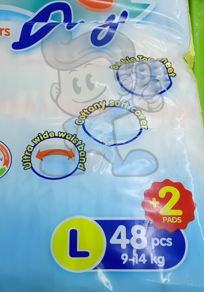 Eq Dry Disposable Baby Diapers L 48S Mother &