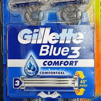 Gillette Blue 3 Comfort Razor 2S Set Of 2 Beauty