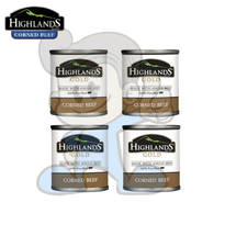Highlands Gold Corned Beef (4 X 210G) Groceries