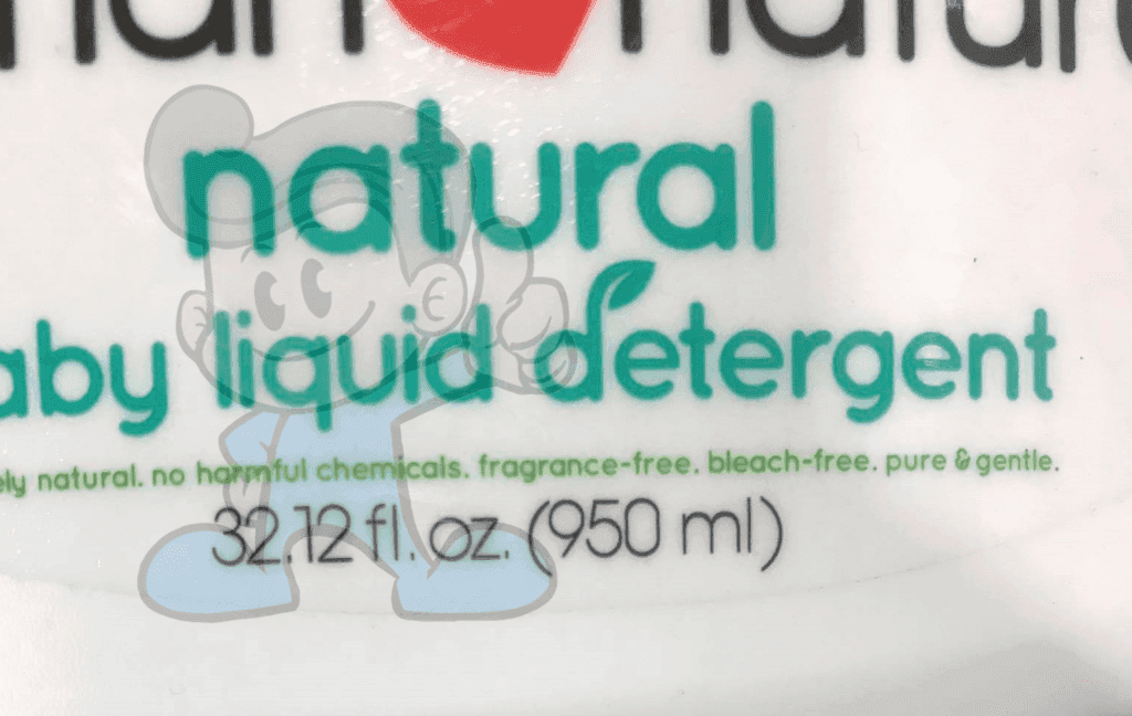 Human Nature Natural Baby Liquid Detergent 950Ml Mother &