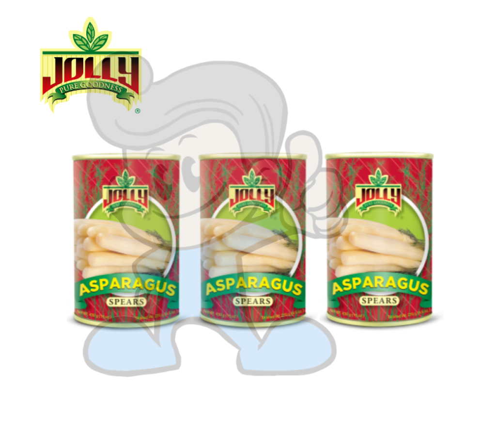 Jolly Pure Goodness Asparagus Spears (3 X 430G) Groceries