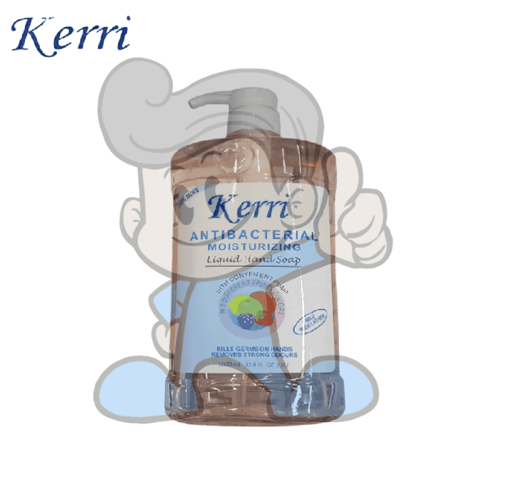 Kerri Anti-Bacterial Moisturizing Liquid Hand Soap 1000Ml Beauty