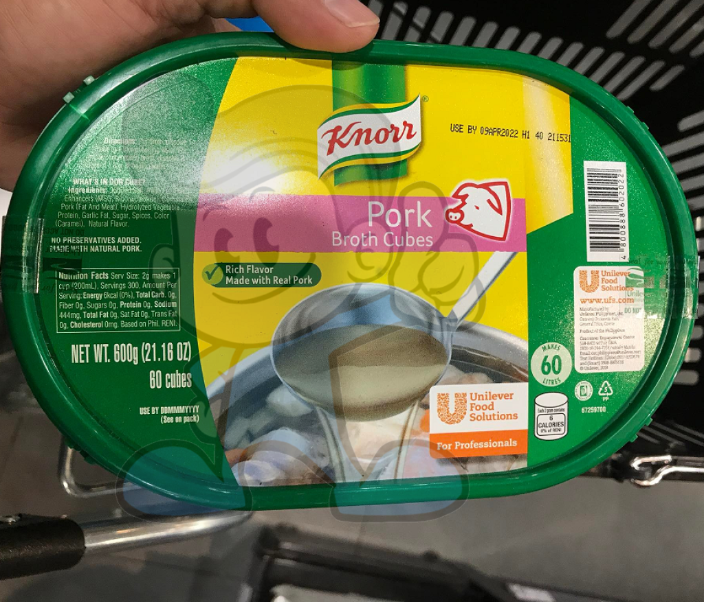 Knorr Pork Cubes Professional Pack 600G Groceries