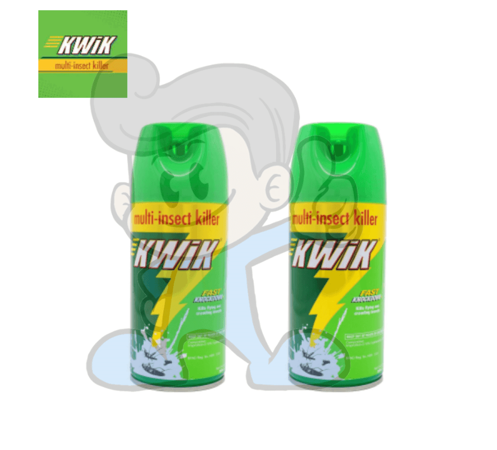 Kwik Multi Insect Killer Spray (2 X 300Ml) Household Supplies