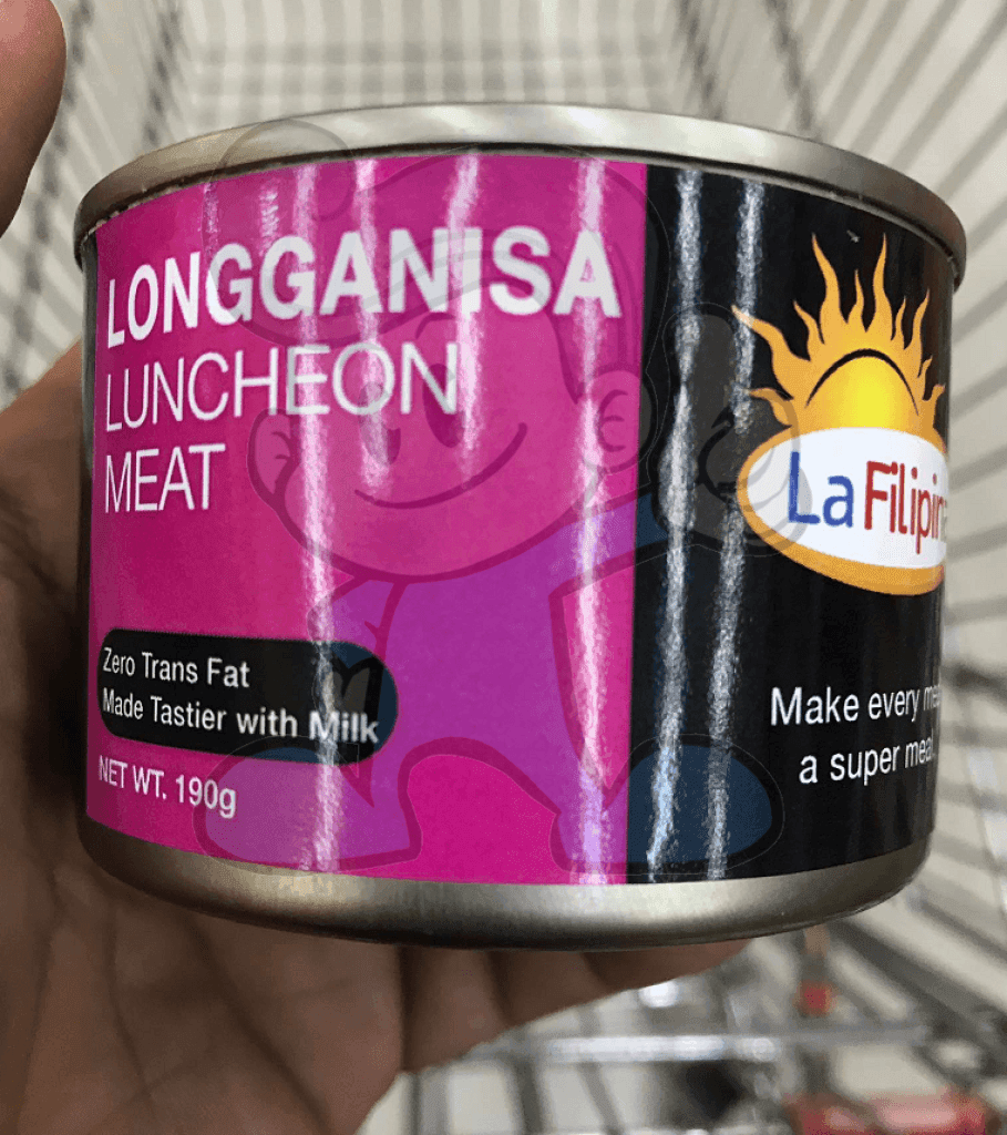 La Filipina Luncheon Meat Longganisa (4 X 190G) Groceries