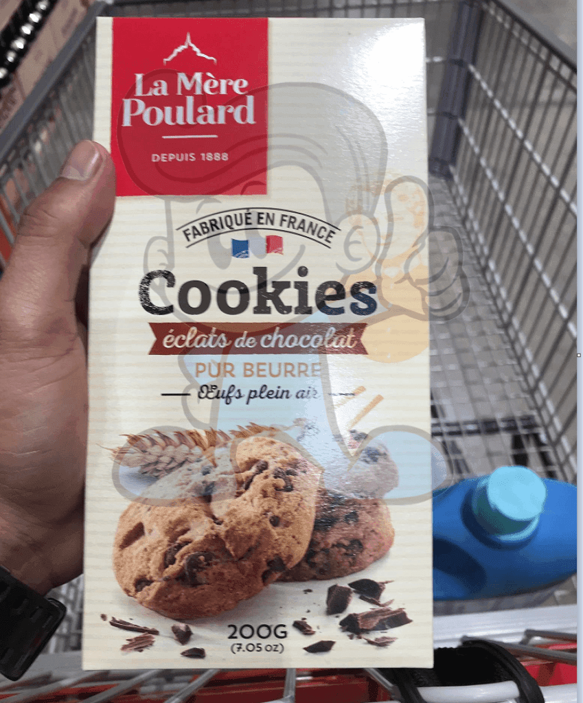La Mere Poulard Chocolate Chip Cookies 200G Groceries