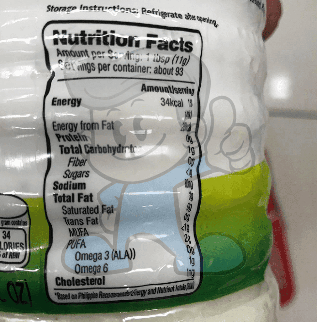 Ladys Choice Garlic Ranch Dressing 1L Groceries