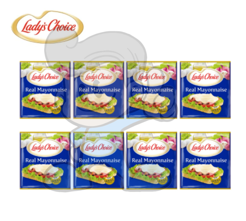 Ladys Choice Real Mayonnaise Original (8 X 80Ml) Groceries