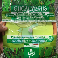 Lag Eucalyptus Outdoor Terracotta Candle Lighting & Décor