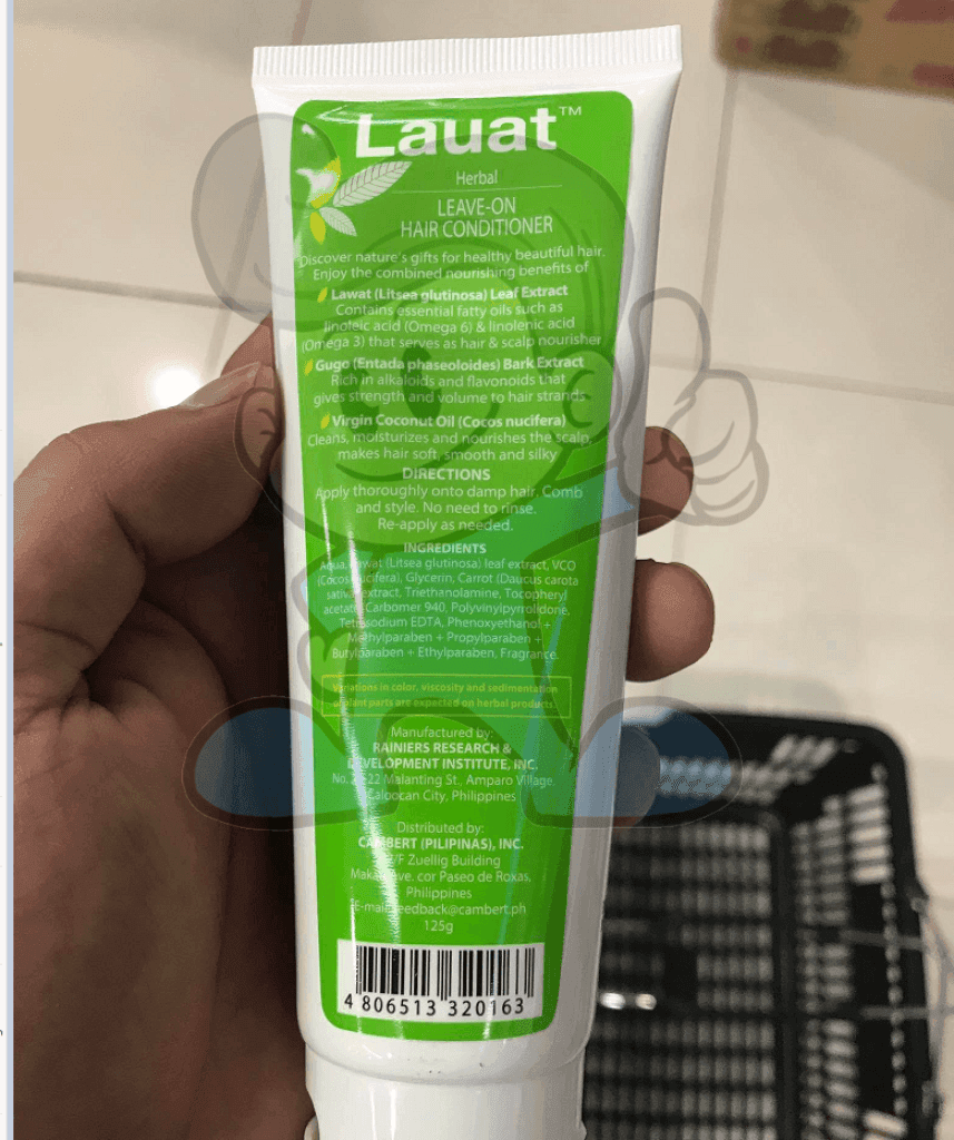 Lauat Leave On Hair Conditioner (2 X 125G) Beauty