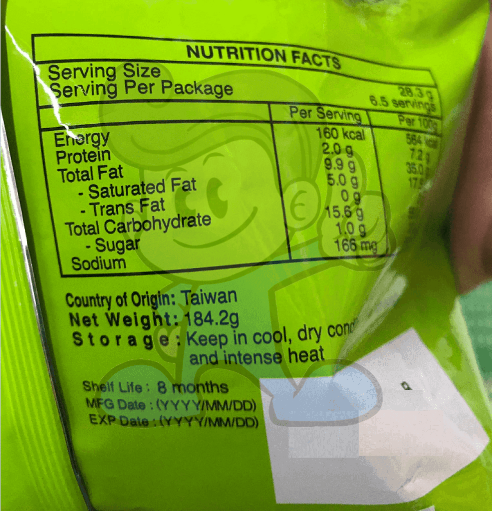 Lays Kyushu Seaweed Chips (2 X 184G) Groceries