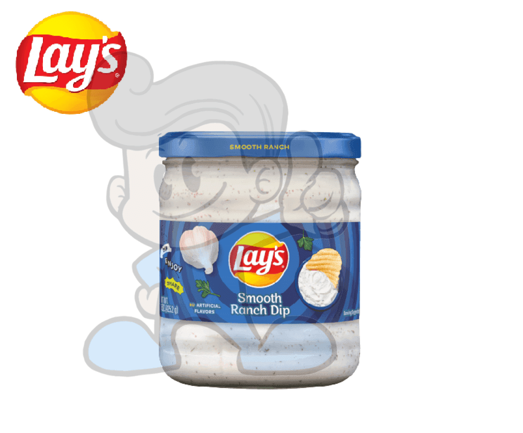 Lays Smooth Ranch Dip 15 Oz. Groceries