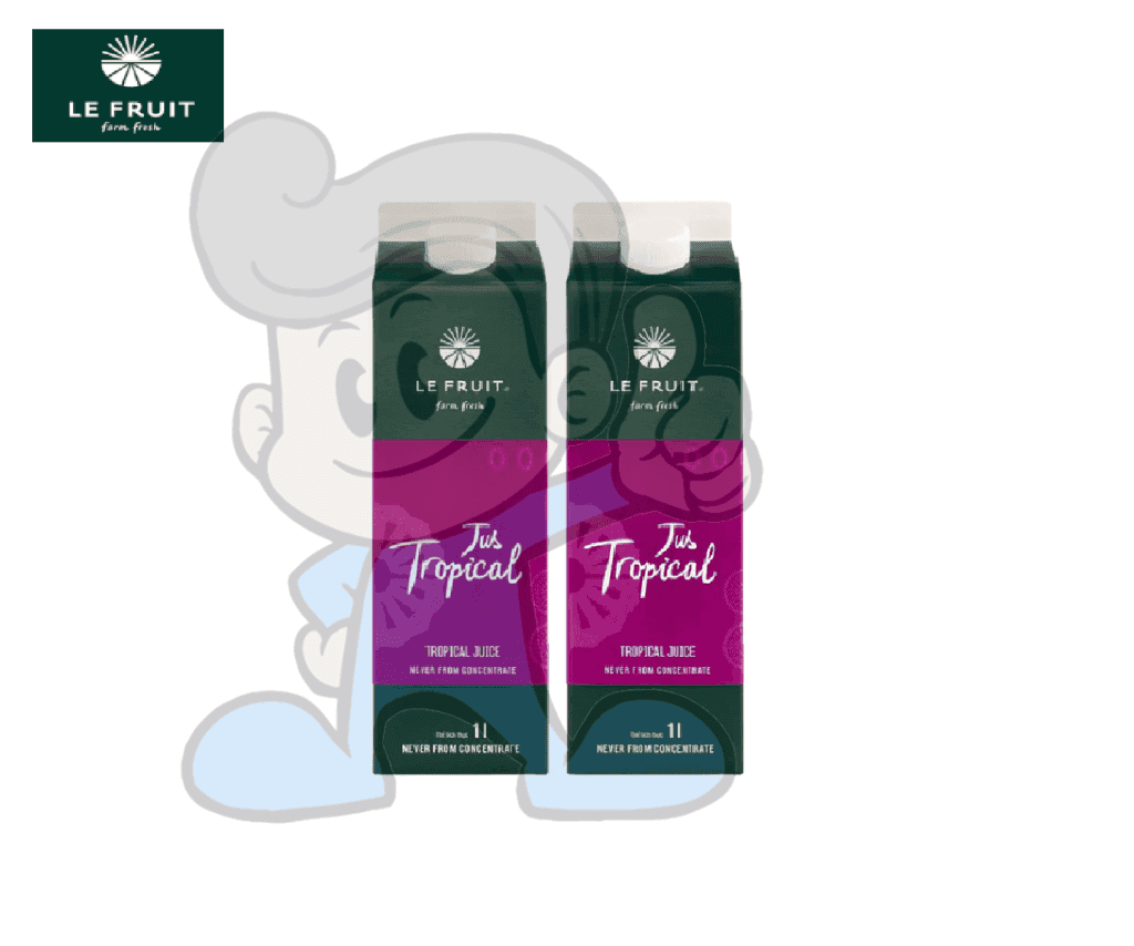 Le Fruit Tropical Juice (2 X 1L) Groceries
