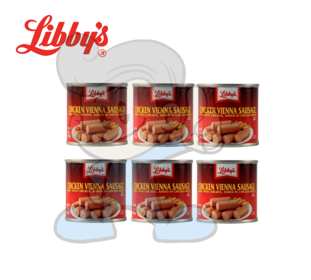 Libbys Chicken Vienna Sausage (6 X 130G) Groceries