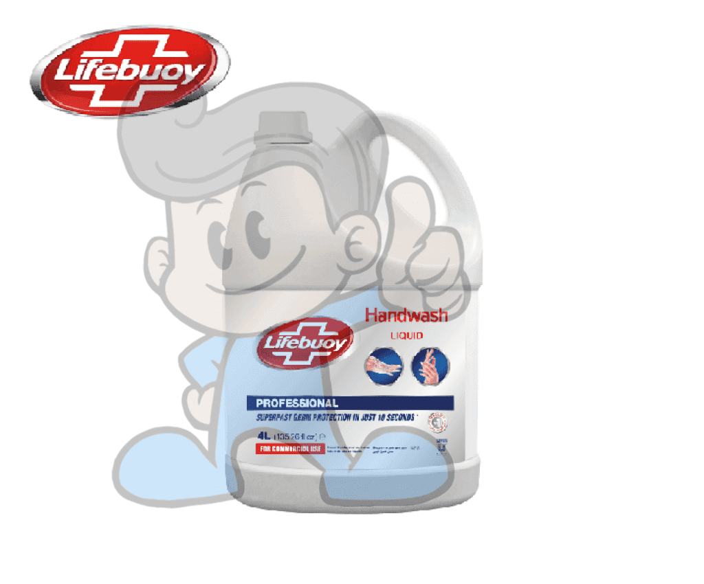 Lifebuoy Handwash Liquid Professional 4L Beauty