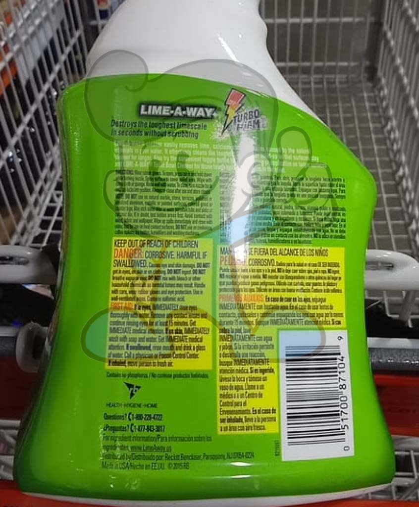 Lime A Way Liquid Cleaner Trigger 946 Ml. Household Supplies