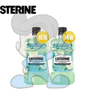 Listerine Mouthwash Aloe & Cucumber (2 X 250 Ml) Beauty