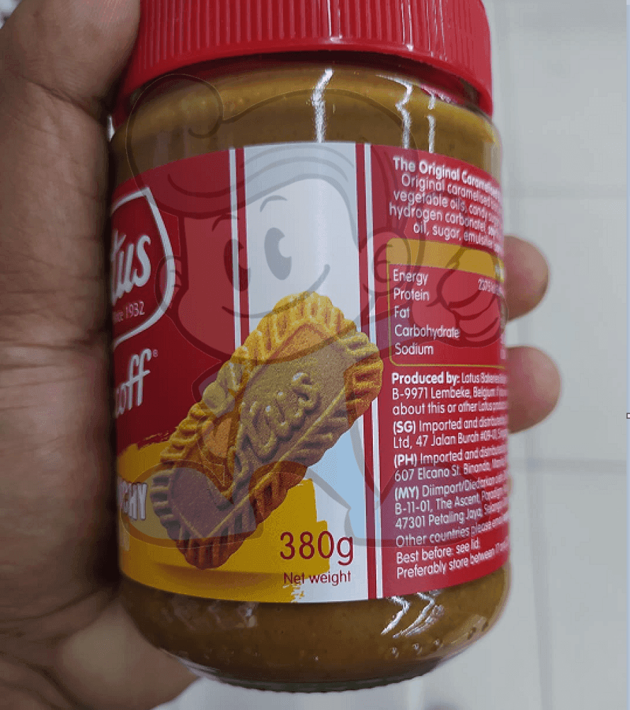 Lotus Biscoff Crunchy Spread 380G Groceries
