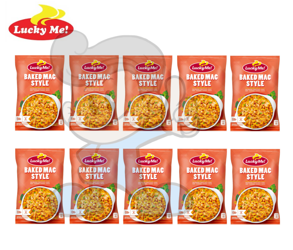 Lucky Me Baked Mac Style Instant Pasta (10 X 70G) Groceries