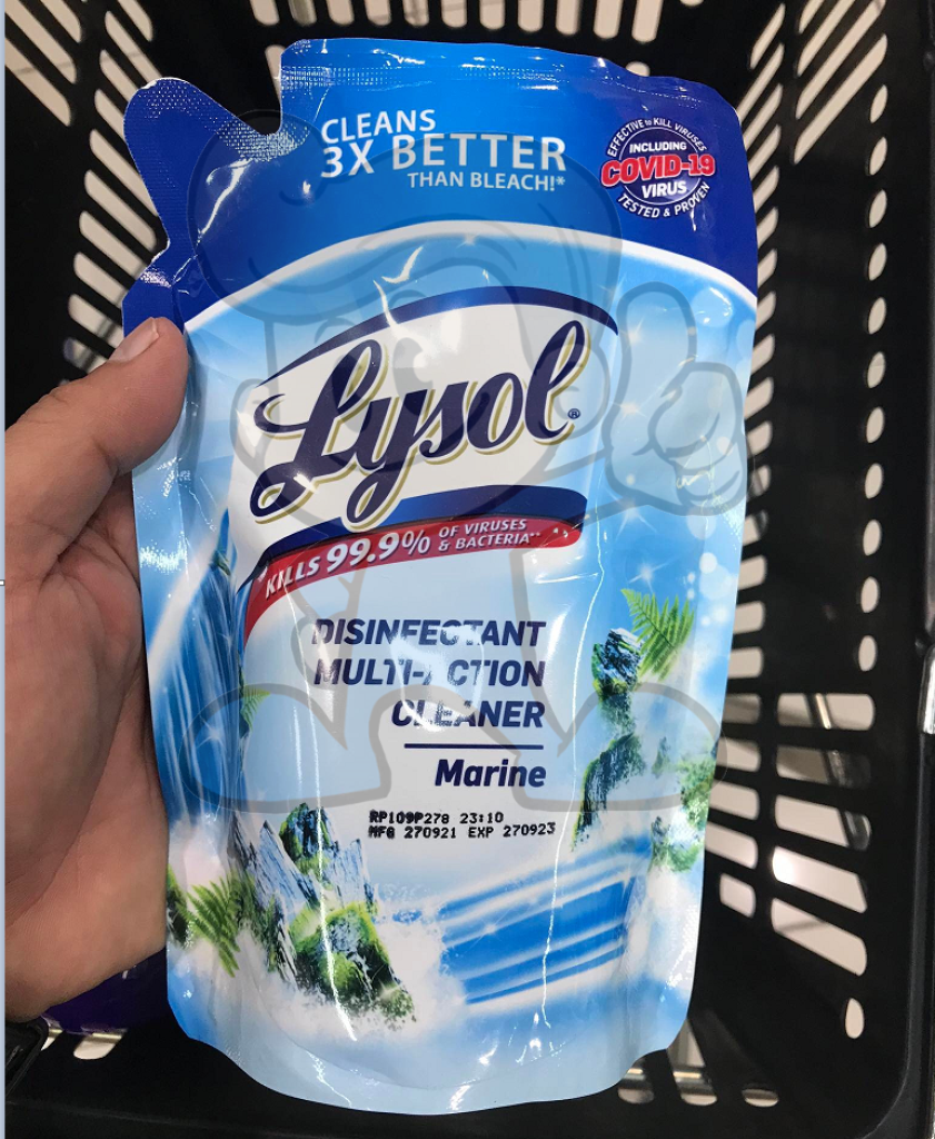 Lysol Multi-Action Cleaner Marine (2 X 400Ml) Household Supplies