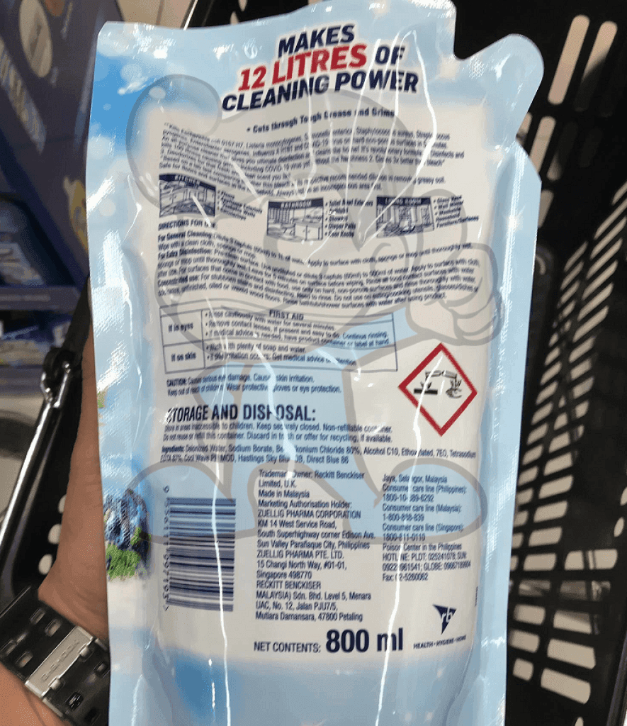 Lysol Multi-Action Cleaner Marine (2 X 800Ml) Household Supplies