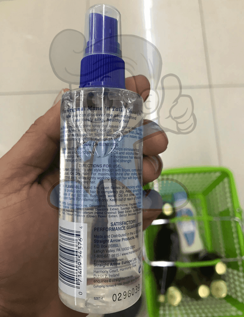 Mane N Tail Shine On Spray 120Ml Beauty