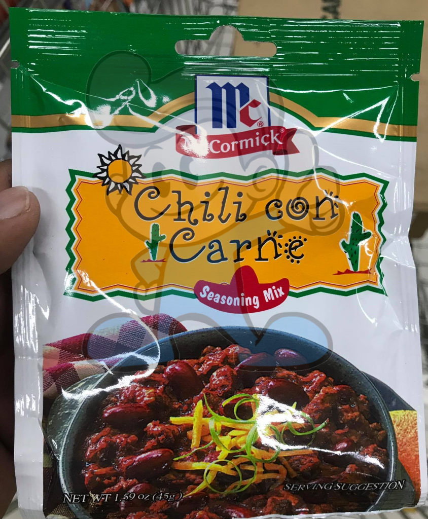 Mccormick Chili Con Carne Seasoning Mix (4 X 45 G) Groceries
