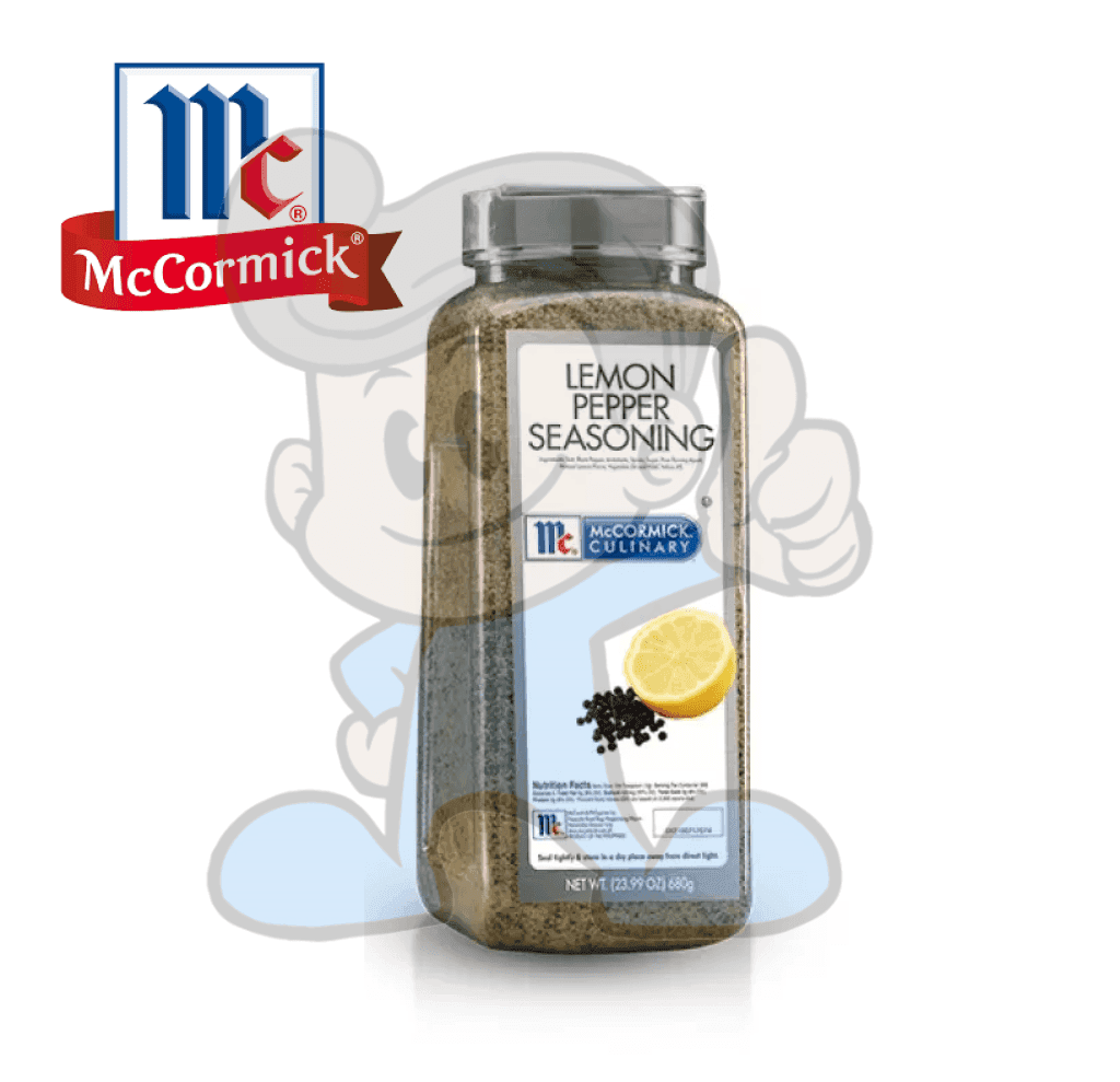 Mccormick Culinary Lemon And Pepper Seasoning 680G Groceries