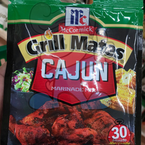 Mccormick Grill Mates Cajun Marinade Mix (6 X 45 G) Groceries