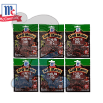 Mccormick Grill Mates Korean Bbq Bulgogi Marinade Mix (6 X 45 G) Groceries