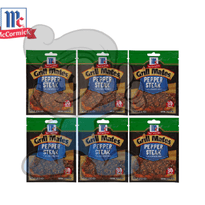 Mccormick Grill Mates Pepper Steak Marinade Mix (6 X 45 G) Groceries