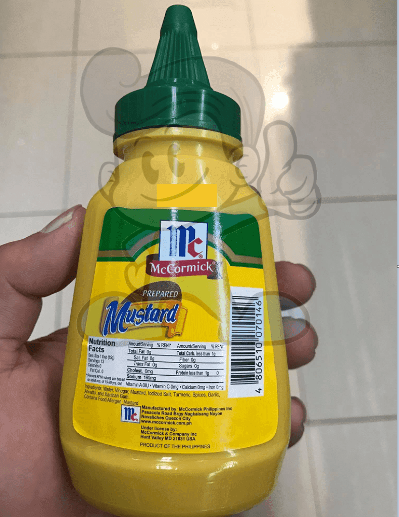 Mccormick Prepared Mustard (3 X 7.05Oz) Groceries