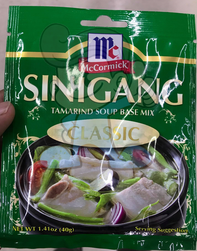 Mccormick Sinigang Tamarind Soup Base Mix Classic (8 X 40 G) Groceries