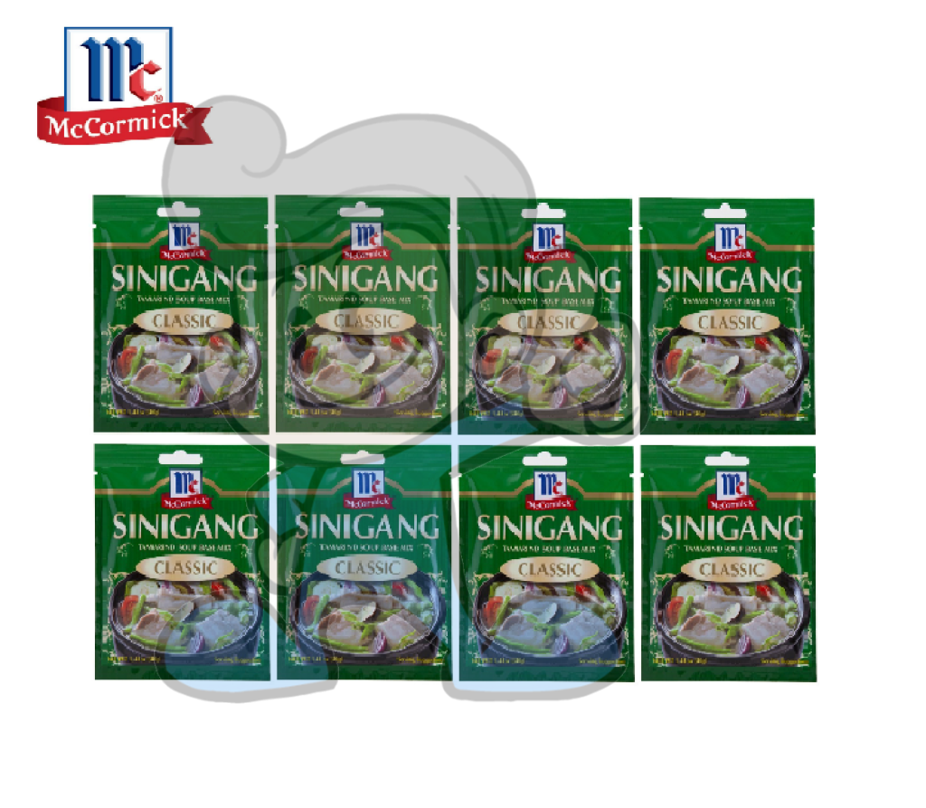 Mccormick Sinigang Tamarind Soup Base Mix Classic (8 X 40 G) Groceries
