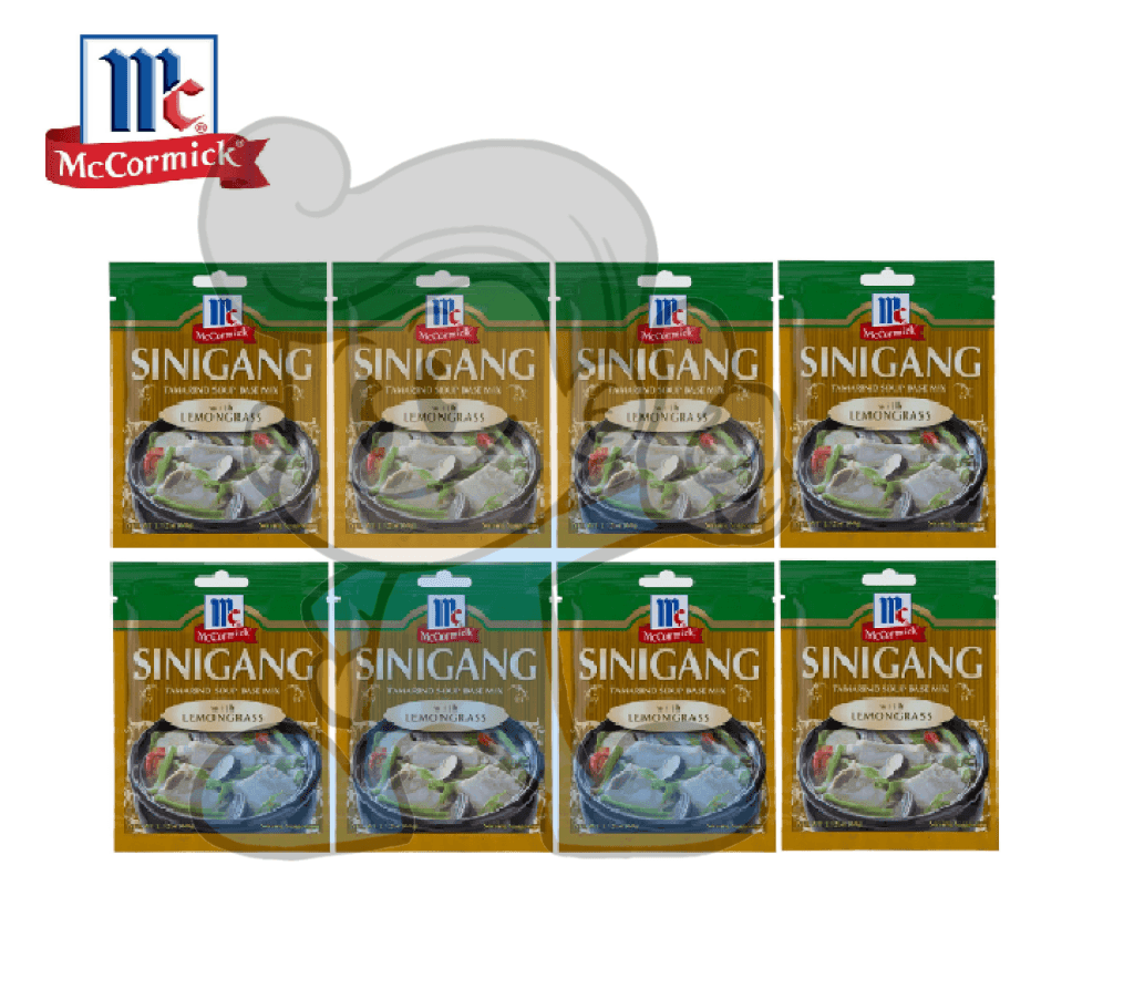 Mccormick Sinigang Tamarind Soup Base Mix With Lemongrass (8 X 60 G) Groceries