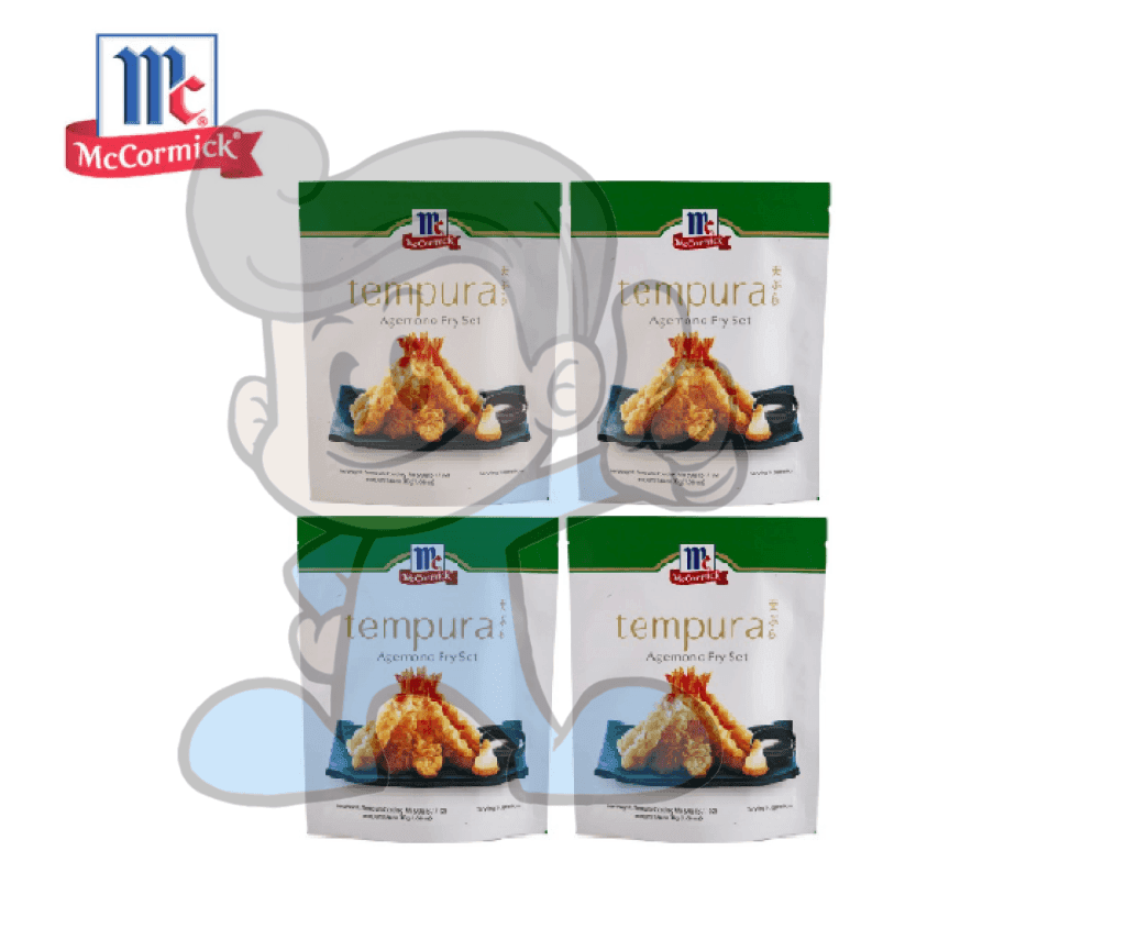 Mccormick Tempura Agemono Fry Set (4 X 120 G) Groceries