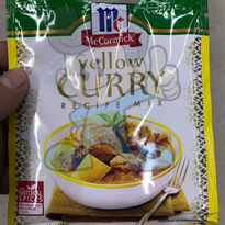 Mccormick Yellow Curry Recipe Mix (6 X 28 G) Groceries