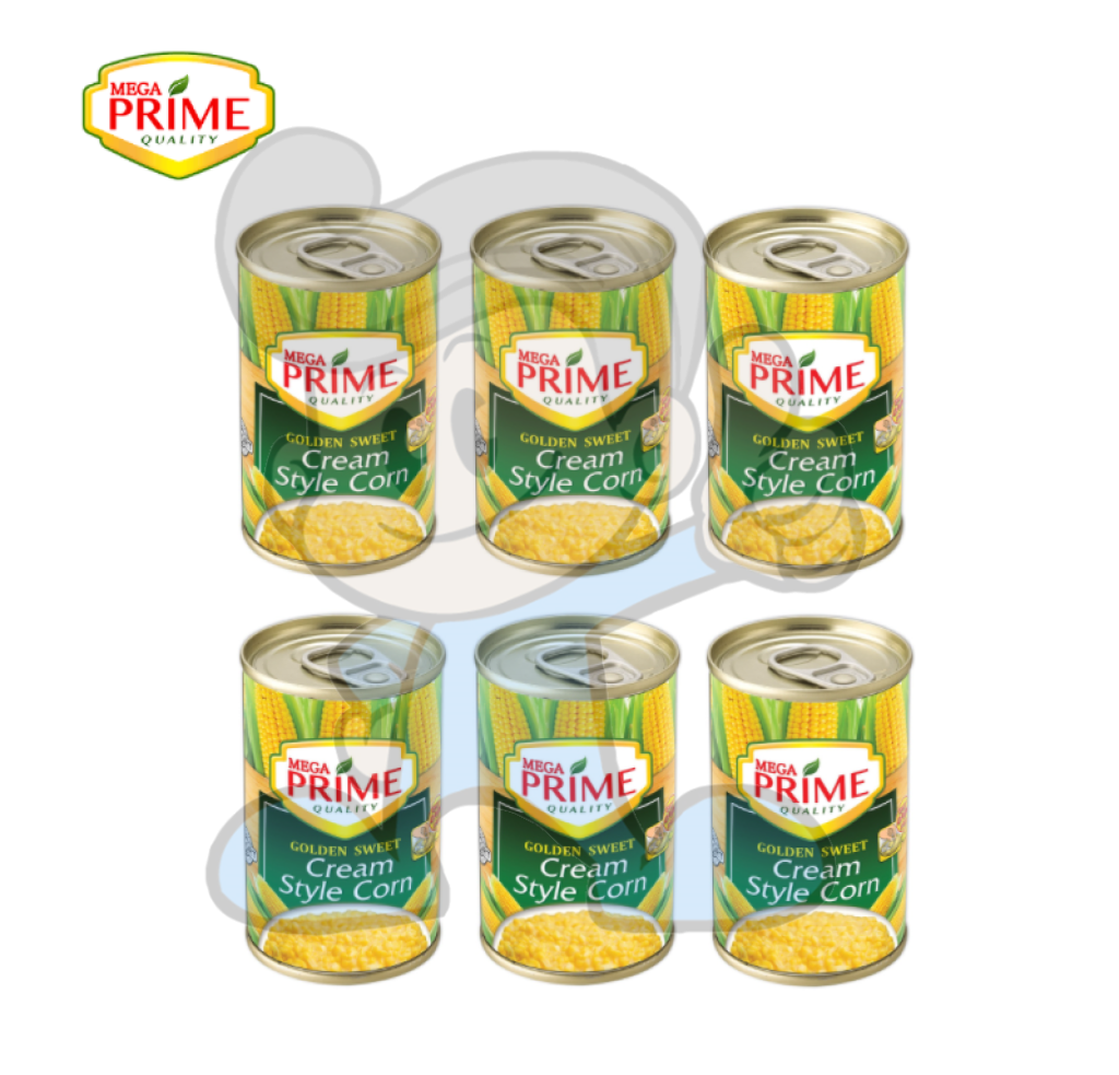 Mega Prime Cream Corn (6 X 425G) Groceries