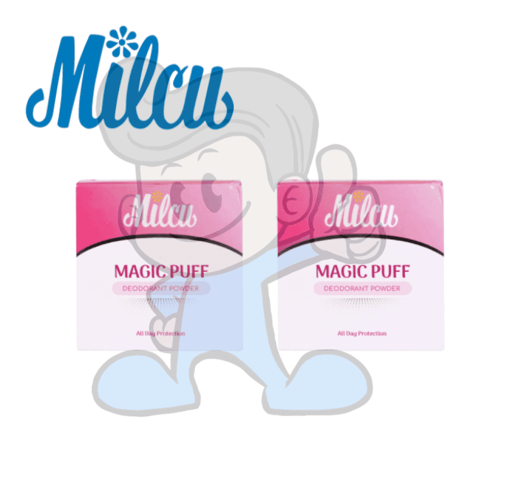 Milcu Magic Puff Deodorant Powder (2 X 40G) Beauty