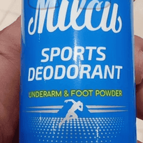 Milcu Sports Deodorant Underarm & Foot Powder (2 X 80G) Beauty