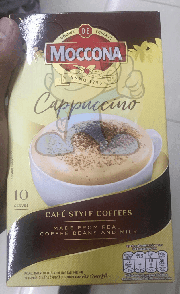 Moccona Cappuccino Cafe Style Coffees (2 X 160 G) Groceries