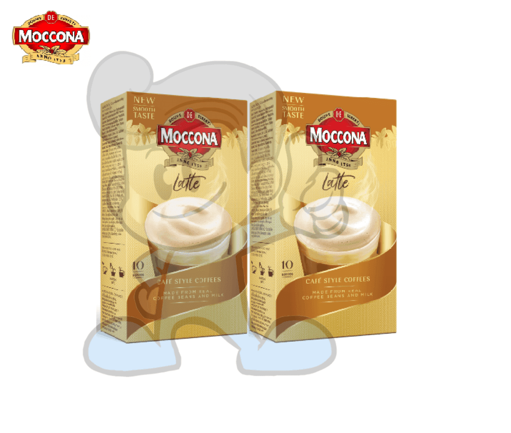 Moccona Latte Cafe Style Coffees (2 X 160 G) Groceries