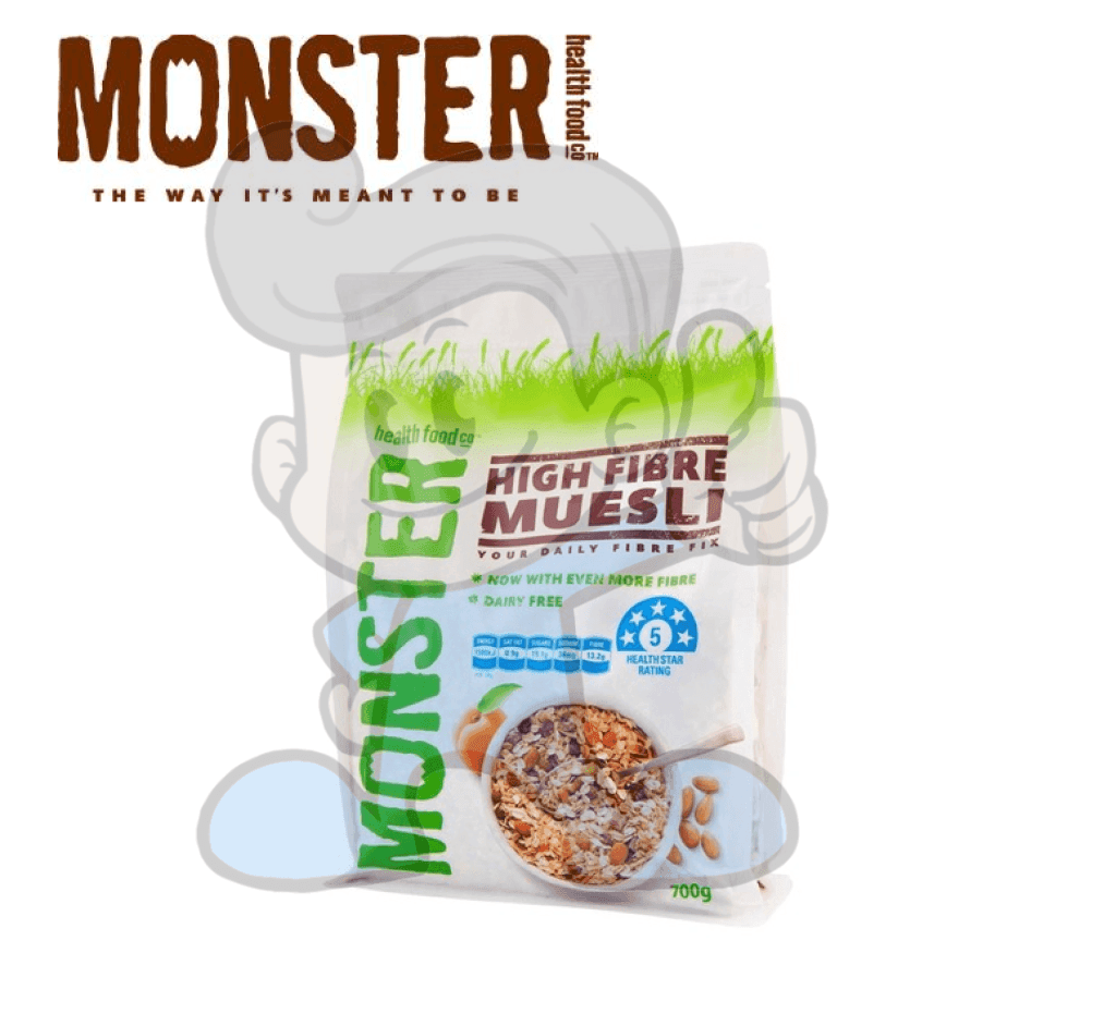 Monster High Fibre Muesli 700G Groceries