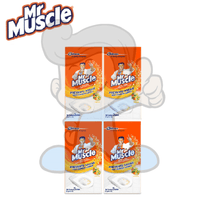Mr. Muscle Stick On Toilet Bowl Cleaning Strip Citrus (4 X 30 G) Household Supplies