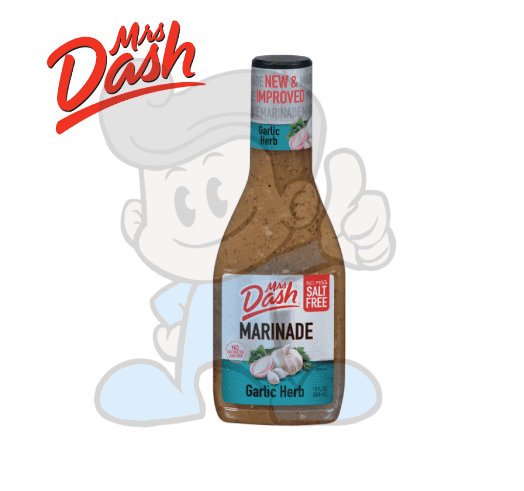 Mrs. Dash Garlic Herb Marinade 12 Fl. Oz. Groceries