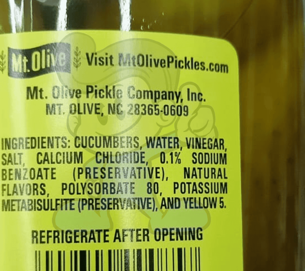 Mt. Olive Kosher Baby Dills Fresh Pack Jar 24Oz. Groceries