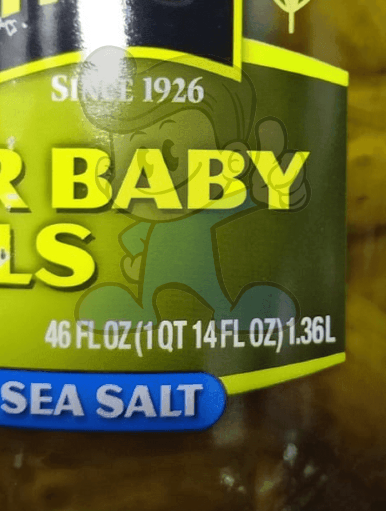 Mt. Olive Kosher Baby Dills Made With Sea Salt 1.36L Groceries